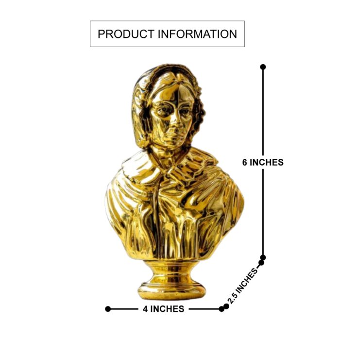 Gold Plated Finish FLORENCE NIGHTINGALE - Image 2