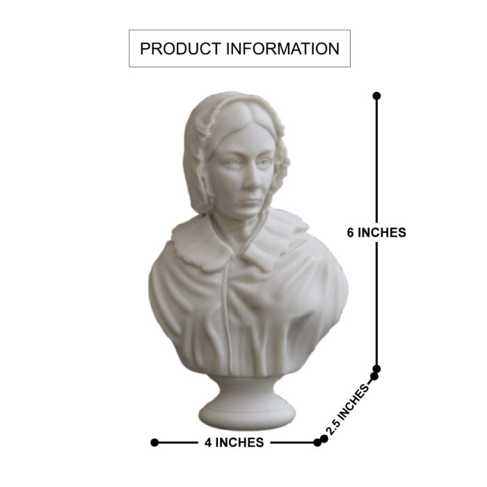 Classic White/ Marble Finish FLORENCE NIGHTINGALE - Image 2