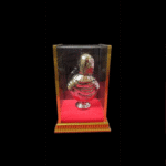 Uniquely Med Florence Nightingale Silver-Plated Decorative Sculpture,Bust Figurine, Classical Style Sculpture - Image 4