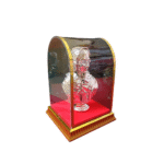 Silver Plated Finish FLORENCE NIGHTINGALE with Acrylic Box Case (Round) - Image 3