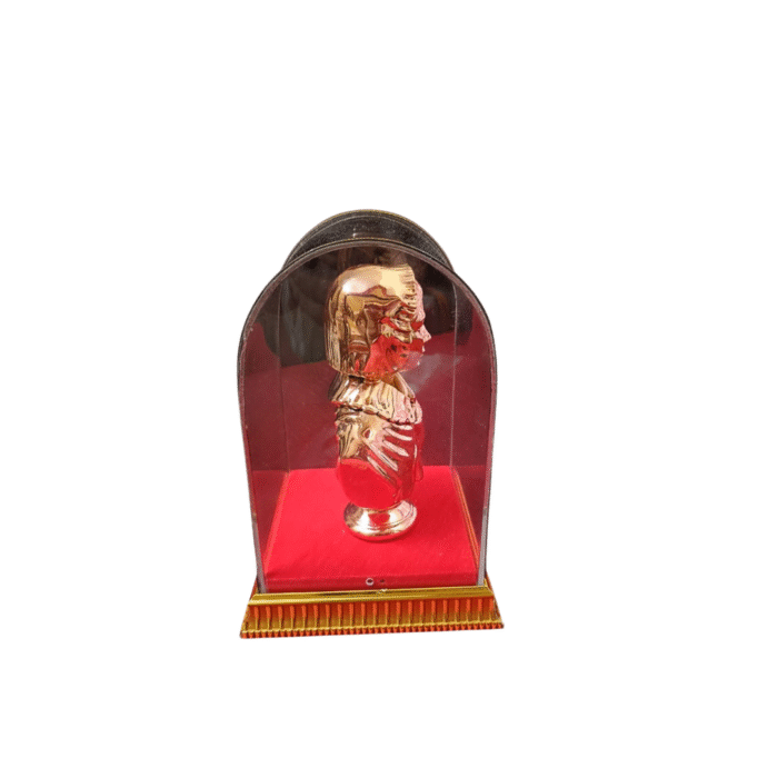 Copper Finish FLORENCE NIGHTINGALE with Acrylic Box Case (Round) - Image 3