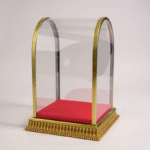Acrylic show case round box