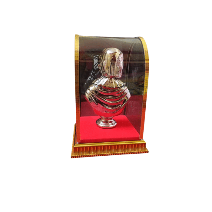 Antique Silver Finish FLORENCE NIGHTINGALE with Acrylic Box Case (Round) - Image 2