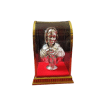 Silver Plated Finish FLORENCE NIGHTINGALE with Acrylic Box Case (Round)
