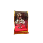 Antique Silver Finish FLORENCE NIGHTINGALE with Acrylic Box Case (Round)