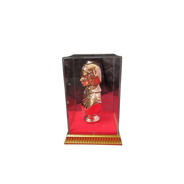 Copper Finish FLORENCE NIGHTINGALE with Acrylic Box Case (Square) - Image 2