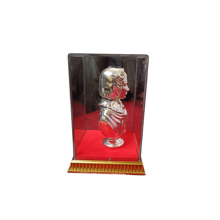 Silver Plated Finish FLORENCE NIGHTINGALE with Acrylic Box Case (Square) - Image 4