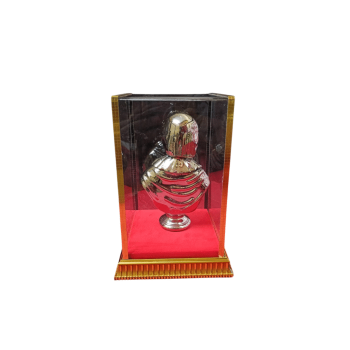 Antique Silver Finish FLORENCE NIGHTINGALE with Acrylic Box Case (Square) - Image 3