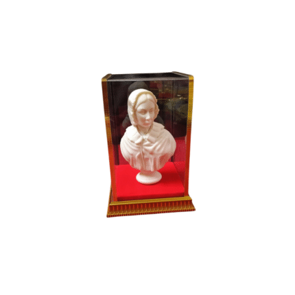 White Finish FLORENCE NIGHTINGALE with Acrylic Box Case (Square)