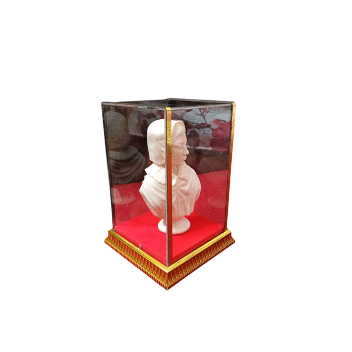 White Finish FLORENCE NIGHTINGALE with Acrylic Box Case (Square) - Image 2