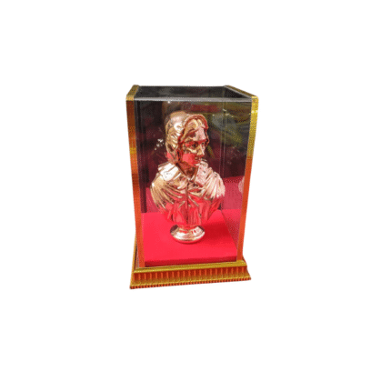 Copper Finish FLORENCE NIGHTINGALE with Acrylic Box Case (Square)